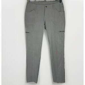KUHL Horizn Gray Ripstop Skinny Pants 10 Short Hiking Climbing Outdoor Active